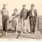 Jack, Byrnece & George Mills and Bill